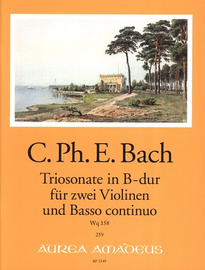 C.P.E. Bach: Triosonate B-Dur Wq 158 Aurea Amadeus 259
