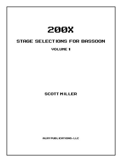 200X: Stage Selections for Bassoon Vol. 1, Fag