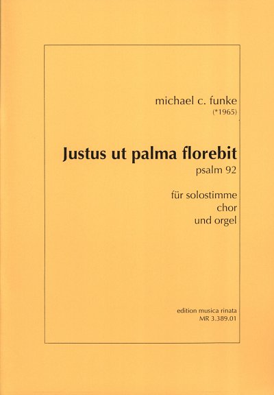 AQ: F.M.C. (*1965): Justus ut palma florebit D-D. (B-Ware)