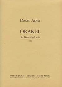 D. Acker: Orakel (1974)