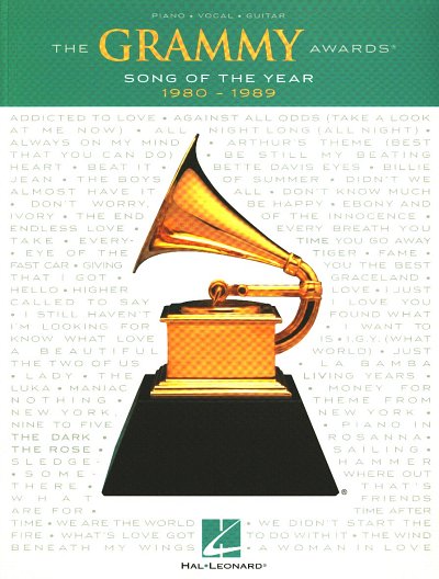 The Grammy Awards Song of the Year 1980 - 1989