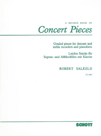 S. Robert: A Second Book of Concert Pieces  (Pa+St)