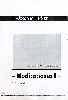 Hessler H. Joachim: Meditationes 1