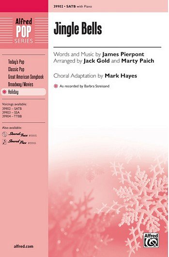 J.L. Pierpont: Jingle Bells, Gch;Klav (Chpa)