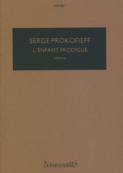S. Prokofiev: The Prodigal Son op. 46
