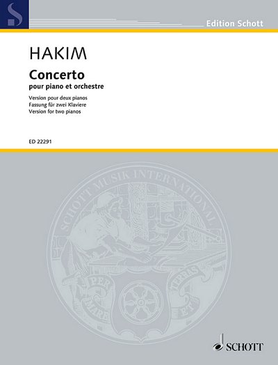 N. Hakim: Concerto pour piano et orchestre