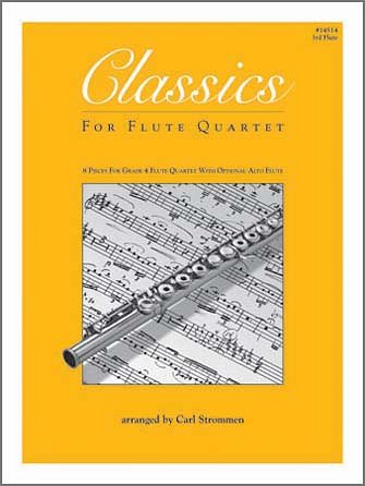Classics For Flute Quartet - 3rd Flute