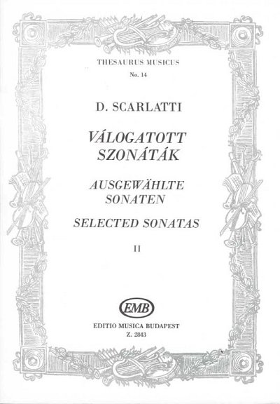 D. Scarlatti: Ausgewählte Sonaten 2, Klav