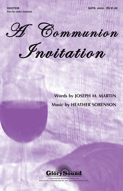 H. Sorenson: A Communion Invitation (Chpa)