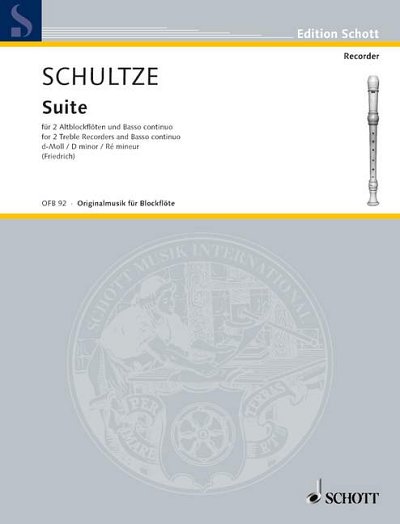 DL: J.C. Schultze: Suite d-Moll