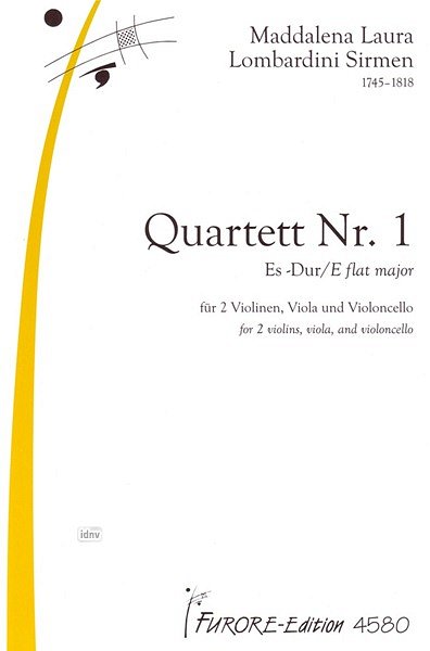 M. Sirmen: Quartett Es-Dur Nr. 1, 2VlVaVc (Pa+St)