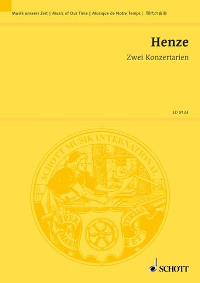 H.H. Werner: Zwei Konzertarien  (Stp)