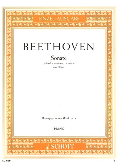 L. v. Beethoven: Sonate c-Moll op. 10/1 , Klav