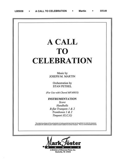 A Call to Celebration (Stsatz)