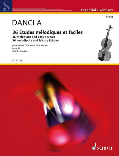 DL: C. Dancla: 36 melodische und leichte Etüden, Viol