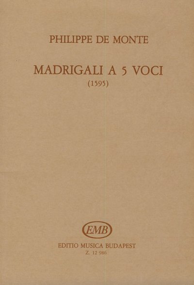 P. de Monte: Madrigali a 5 voci, Gch5 (Chpa)