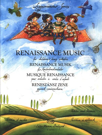 A. Soós: Renaissance Musik für Kinderstreichor, Stro (Pa+St)