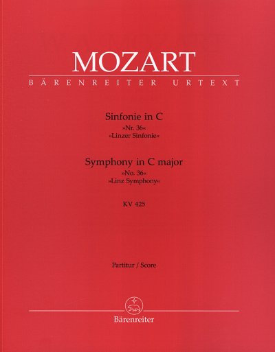 W.A. Mozart: Sinfonie Nr. 36 C-Dur KV 425, Sinfo (Part.)