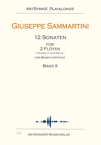 G. Sammartini: 12 Sonaten 2, 2FlKlav (Klavp2SppaCD)