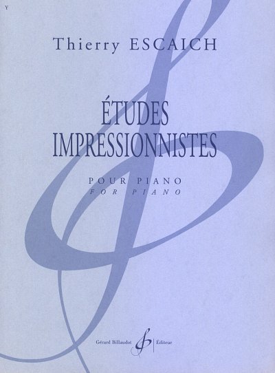 T. Escaich: Etudes Impressionnistes, Klav
