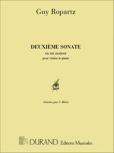 Sonate N 2 Violon-Piano