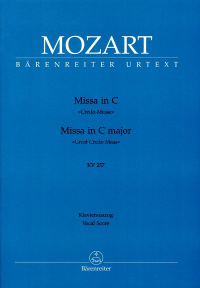 W.A. Mozart: Missa C-Dur KV 257 