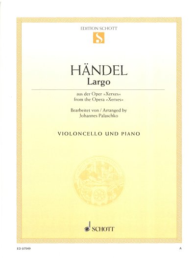 G.F. Händel: Largo, VcKlav (KlavpaSt)
