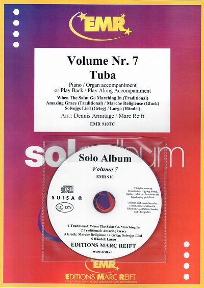 M. Reift: Solo Album Volume 07, TbKlv/Org (+CD)