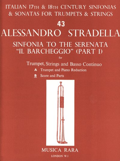 A. Stradella: Sinfonia Zur Serenata Il Barcheggio Italian 17