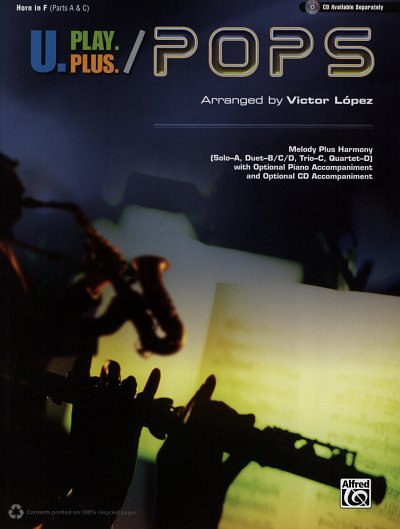 U.Play.Plus: Pops for Horn in F / Melody Plus Harmony