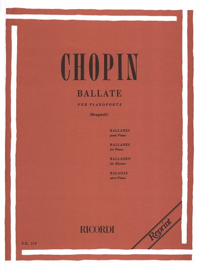 F. Chopin: Ballate, Klav