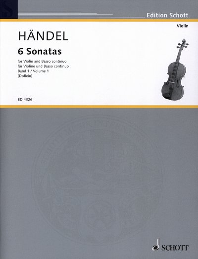 AQ: G.F. Händel: 6 Sonatas 1, VlBc (KlavpaSt) (B-Ware)
