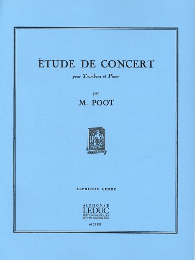 Etude De Concert, PosKlav (KlavpaSt)