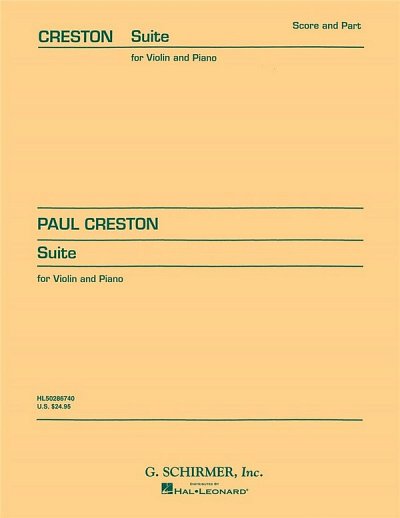 P. Creston: Suite, VlKlav (KlavpaSt)