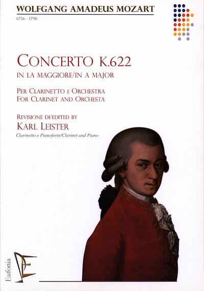 W.A. Mozart: Konzert A-Dur KV622 fuer Klarinette und Or (Stp