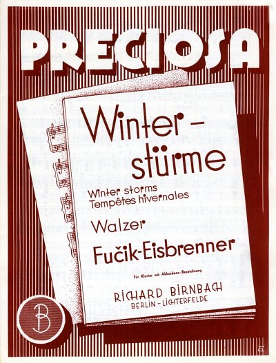 Fucik Julius Eisbrenner: Winterstuerme