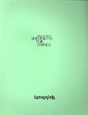 W. Alwyn: Sinfonietta for strings (Part.)