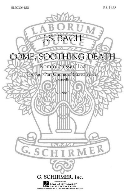 J.S. Bach: Susser Tod, GCh4 (Chpa)