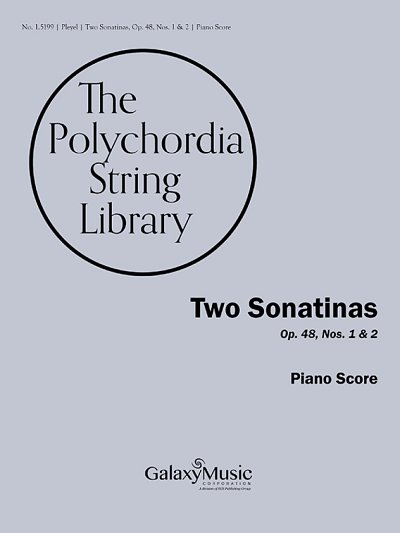 I.J. Pleyel: Two Sonatinas Op. 48, Nos. 1 & 2, Stro (KA)