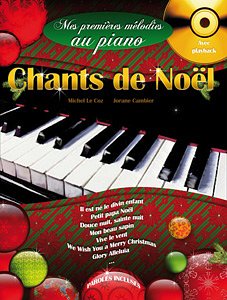 M.L. Coz: Chants de Noël, Klav2/4;Ges (+CD)