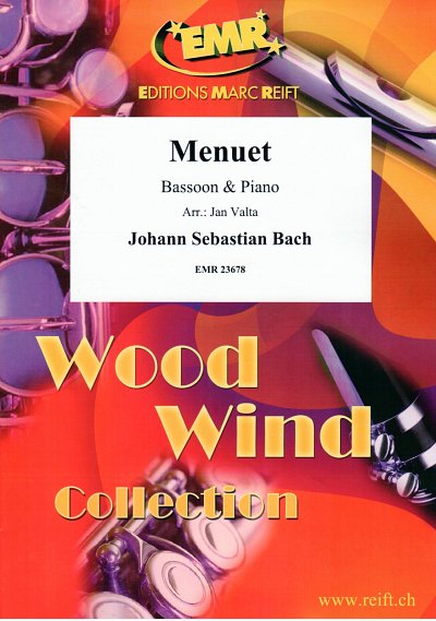 J.S. Bach: Menuet, FagKlav