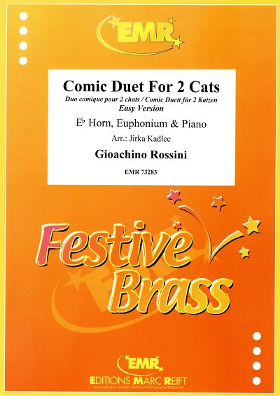 G. Rossini: Comic Duet For 2 Cats, HrnEupKlav (KlavpaSt)