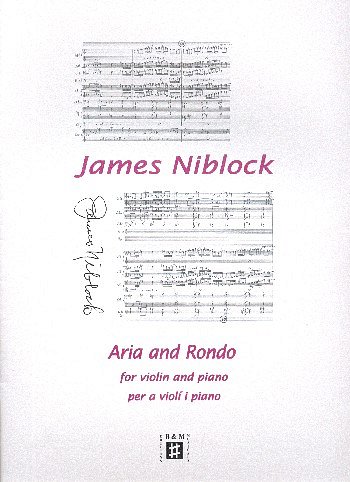 J. Niblock: Aria und Rondo, VlKlav (KlavpaSt)