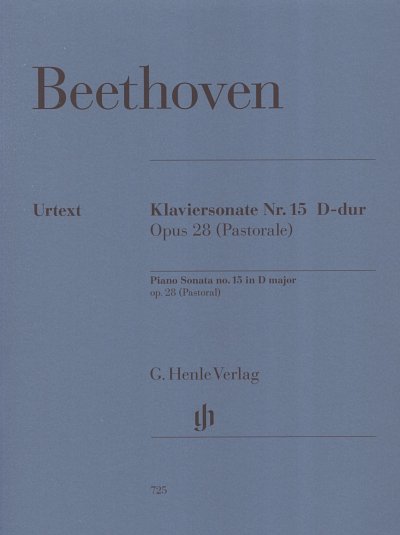 L. v. Beethoven: Klaviersonate Nr. 15 D-Dur op. 28, Klav