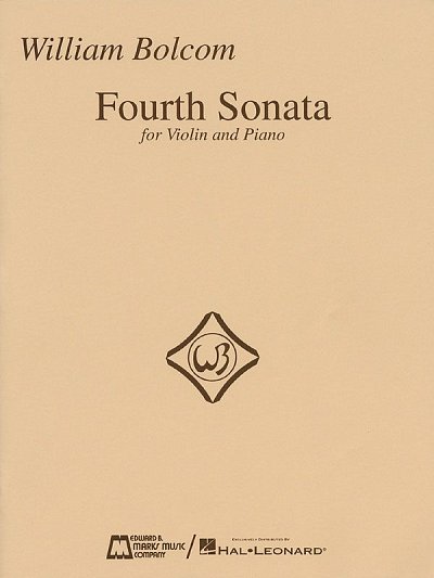 W. Bolcom: Fourth Sonata for Violin and Piano, VlKlav (Bu)