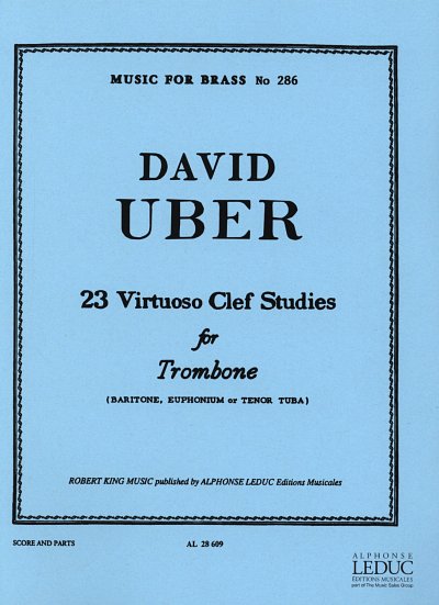 D. Uber: 23 Virtuoso Clef Studies