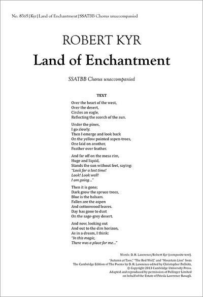 R. Kyr: Land of Enchantment (Chpa)