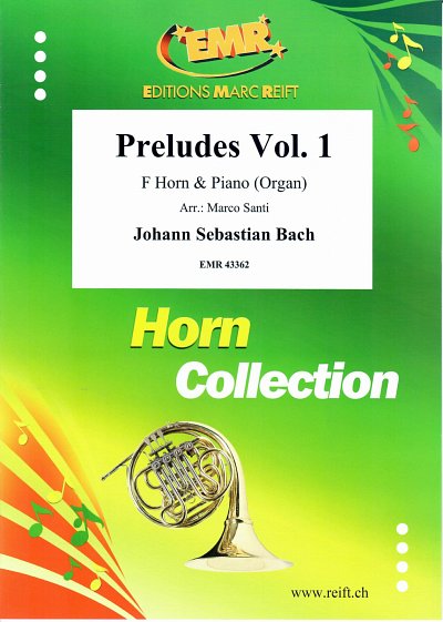 J.S. Bach: Preludes Vol. 1, HrnOrg/Klav