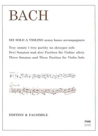 J.S. Bach: Drei Sonaten und drei Partiten BWV, Viol (FacsHc)