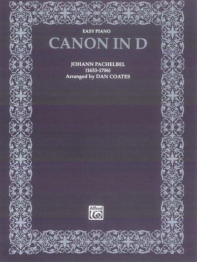J. Pachelbel: Canon in D, Klav (EA)